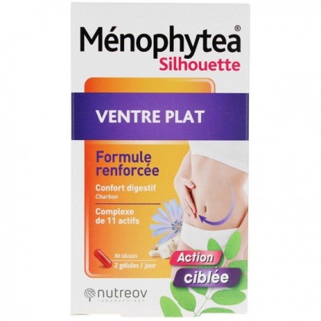 Nutreov Ménophytea Silhouette Ventre Plat 30 Gélules 3701132600287