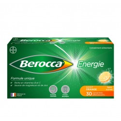 Berocca Energie Orange 30 Comprimés Effervescents 3534510000672