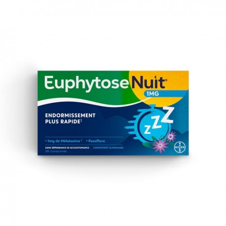 Bayer Euphytose Night 30 Tablets 3401581631091