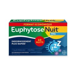 Bayer Euphytose Nuit 60 Comprimés 3534510001952