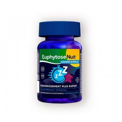Bayer Euphytose Nuit Gommes Myrtille 30 Gummies 3534510001778