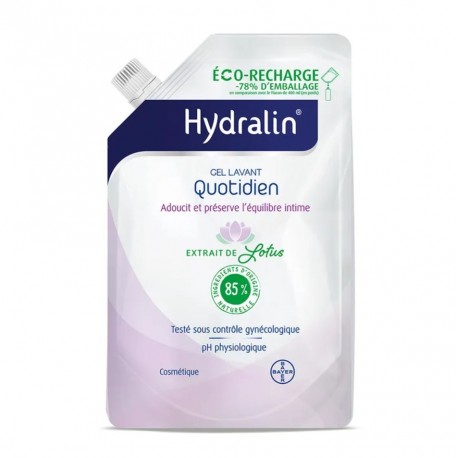 Hydralin Daily Cleansing Gel Eco-Refill 400 ml 3534510001464