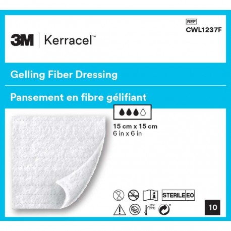 3M Kerracel Pansement 15 cm x 15 cm 4054596952744