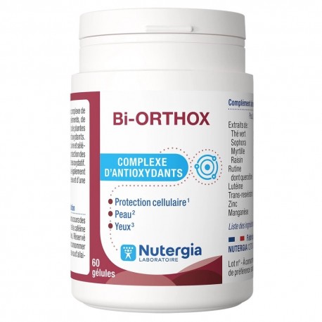Nutergia Bi-Orthox 60 Gélules 3664524000136