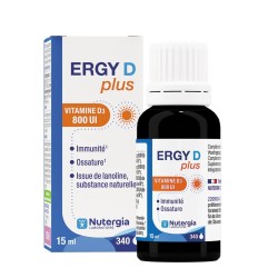 Nutergia Ergy D Plus 15 ml 3664524000174