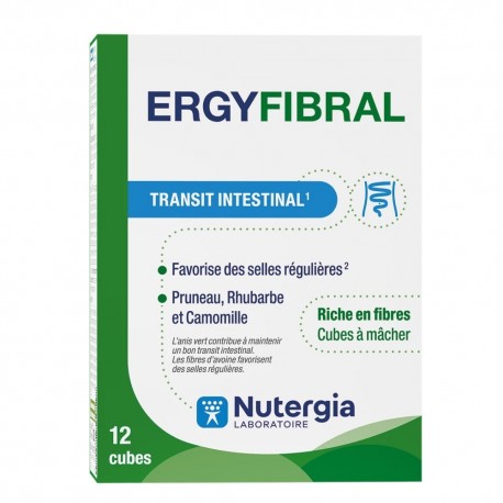 Nutergia Ergyfibral 12 Cubes 3664524000501