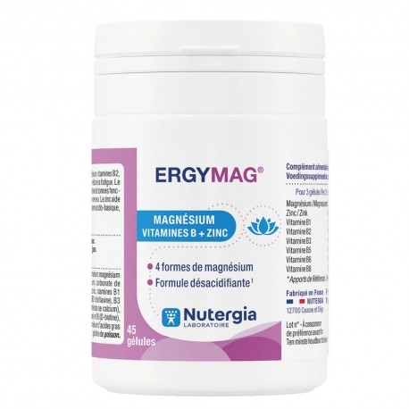 Nutergia Ergymag 45 Capsules 3664524000112