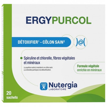 Nutergia Ergypurcol 20 Sachets 3664524000877
