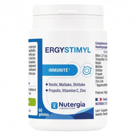 Nutergia Ergystimyl 60 Capsules 3664524000549