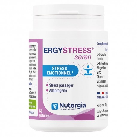 Nutergia Ergystress Seren 60 Gélules 3401560256222