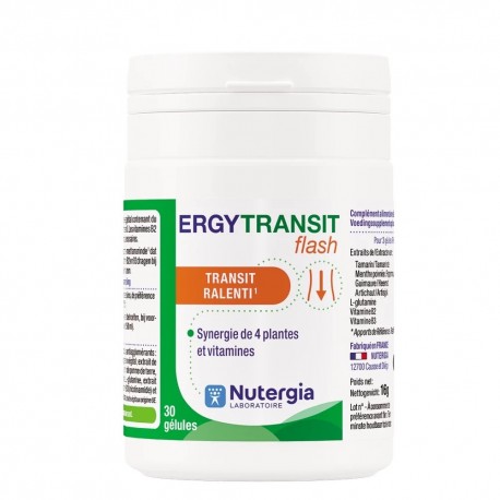 Nutergia Ergytransit Flash 30 Gélules 3664524000754
