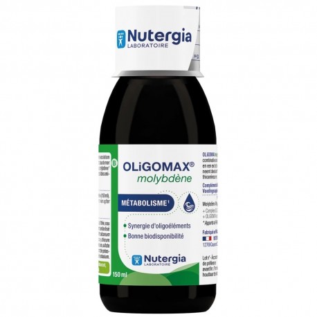 Nutergia Oligomax Molybdenum 150 ml 3401560008647