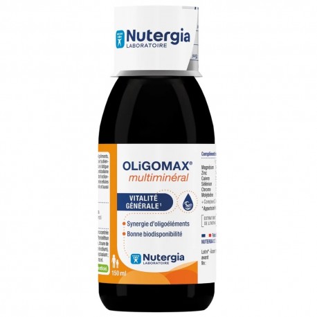 Nutergia Oligomax Multiminéral 150 ml 3664524000716