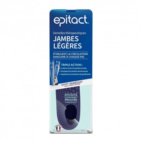 Epitact Semelles Thérapeutiques Jambes Légères Taille 39-41 3660396020432