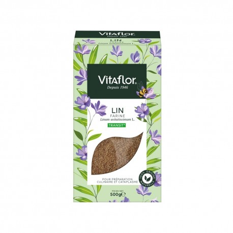 Vitaflor Farine de Lin 500 g 3175681004023
