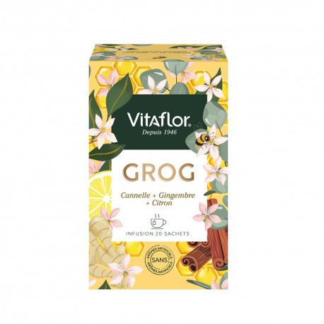 Vitaflor Infusion Grog 18 Sachets 3175681219762