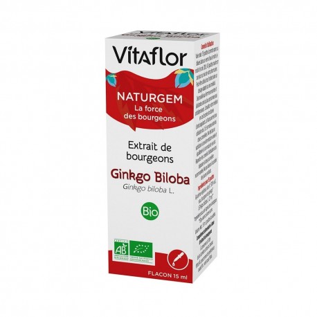 Vitaflor Naturgem Organic Ginkgo Bud Extract 15 ml 3175681129931