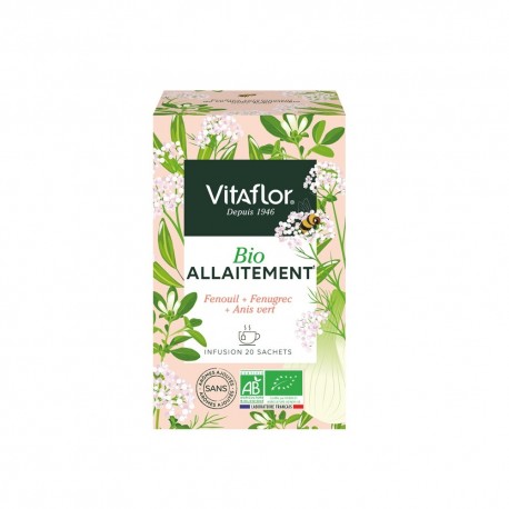 Vitaflor Tisane Allaitement Bio 20 Sachets 3175681153028