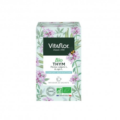 Vitaflor Tisane Thym Bio 20 Sachets 3175681099104