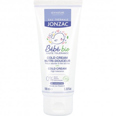 Eau de Jonzac Bébé Bio Cold Cream Nutri-Douceur 100 ml 3517360012408