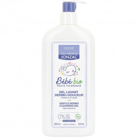 Eau de Jonzac Bébé Bio Gel Lavant Dermo-Douceur 500 ml 3517360012439