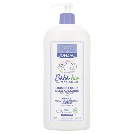 Eau de Jonzac Bébé Bio Liniment Doux Oléo-Calcaire 1L 3517360013085