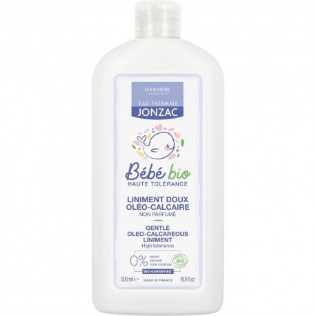 Eau de Jonzac Bébé Bio Liniment Doux Oléo-Calcaire 500 ml 3517360012453