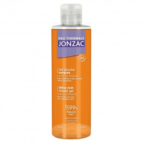 Eau Thermale Jonzac Gel Douche Surgras Haute Tolérance Bio 250 ml 3517360016949