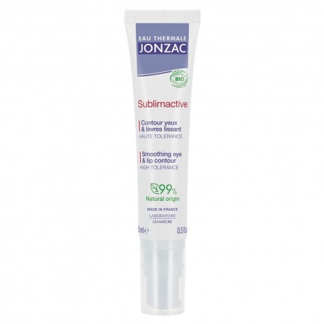 Eau Thermale Jonzac Sublimactive Contour Yeux & Lèvres Lissant Bio 15 ml 3517360026061