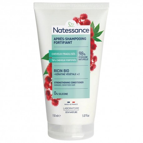 Natessance Après-Shampooing Fortifiant Ricin Bio 150 ml 3517360011104