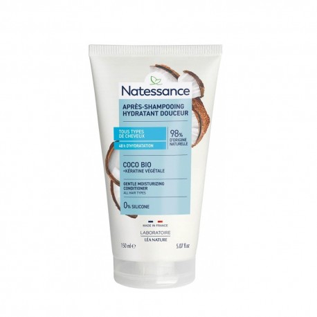 Natessance Après-Shampooing Hydratant Douceur Coco 150 ml 3517360013924