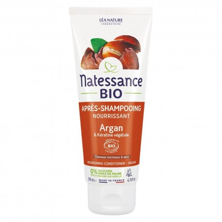 Natessance Bio Après-Shampooing Nourrissant Argan 150 ml 3517360012897