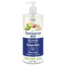 Natessance Bio Gel Douche Stimulant Gingembre 1L 3517360019759