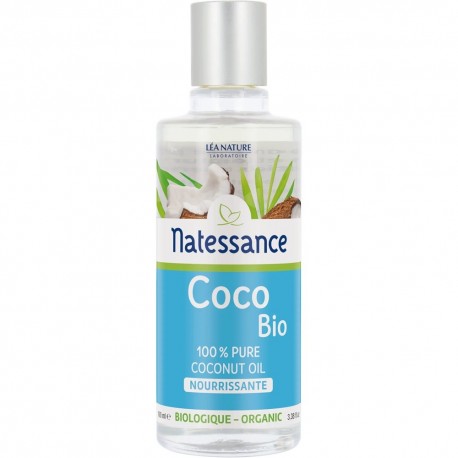 Natessance Huile Coco Bio 100 ml 3517360015508