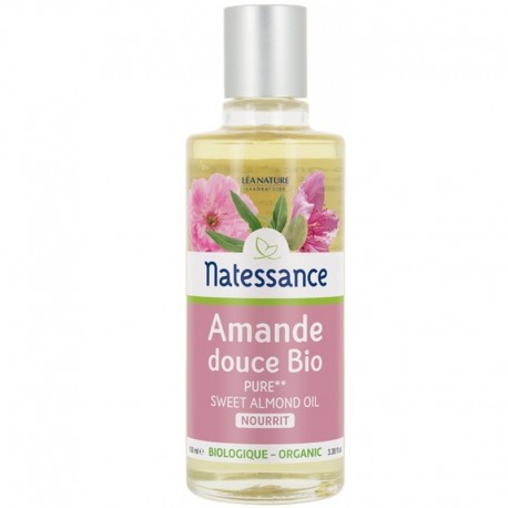 Natessance Organic Sweet Almond Oil 100 ml 3517360015768