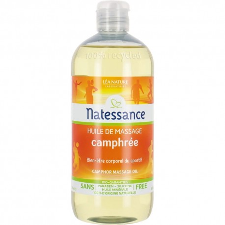 Natessance Camphor Massage Oil 500  3517360010770