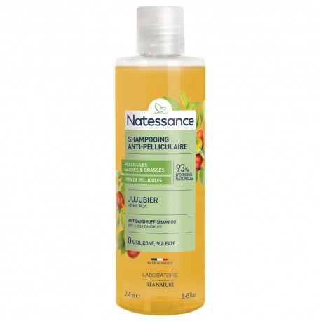Natessance Shampooing Anti-Pelliculaire Jujubier 250 ml 3517360027532