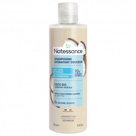 Natessance Shampooing Hydratant Douceur Coco 250 ml 3517360013917