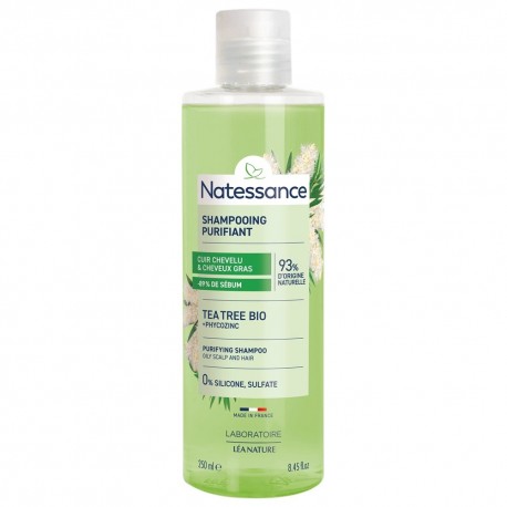 Natessance Shampooing Purifiant Tea Tree 250 ml 3517360017557