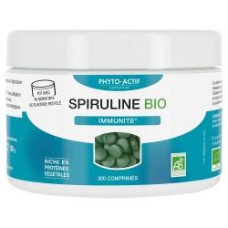 Phyto-Actif Spirulina Organic 300 Tablets 3700067371101