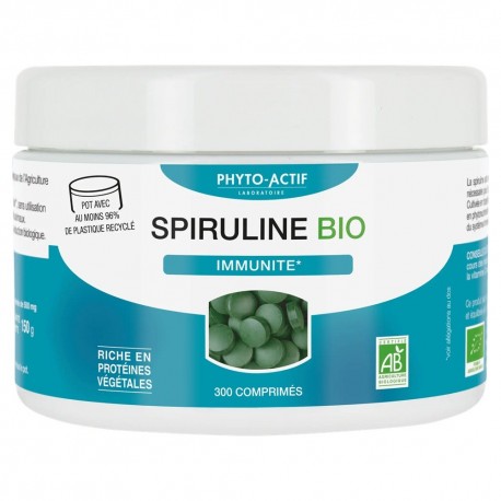 Phyto-Actif Spiruline Bio 300 Comprimés 3700067371101