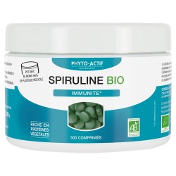Phyto-Actif Spirulina Organic 500 Tablets 3700067371262