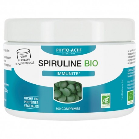 Phyto-Actif Spiruline Bio 500 Comprimés 3700067371262