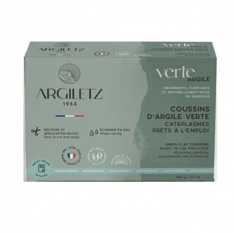 Argiletz Coussin d’Argile Verte 900 g 3326100000939