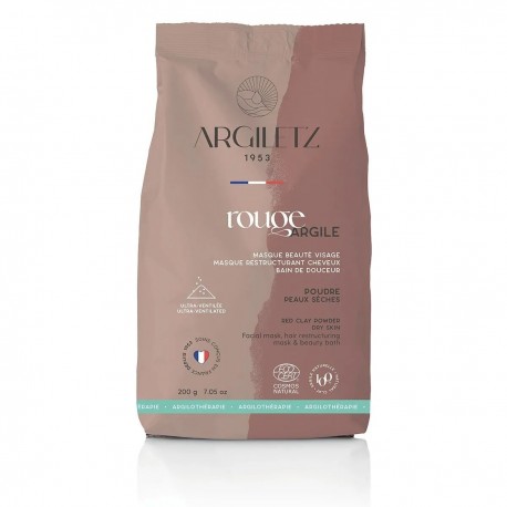 Argiletz Red Clay Powder Mask and Beauty Bath 200 g 3326100000342
