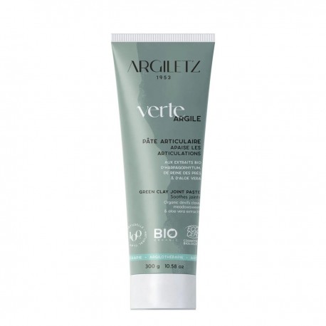 Argiletz Pâte Articulaire Argile Verte Bio 300 g 3326100000526
