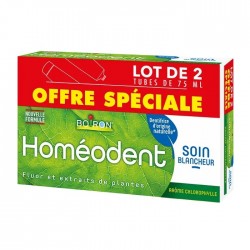 Boiron Homéodent Soin Blancheur Chlorophylle 2 x 75 ml
