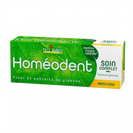 Boiron Homéodent Soin Complet Dents et Gencives Citron 75 ml 3352712008537