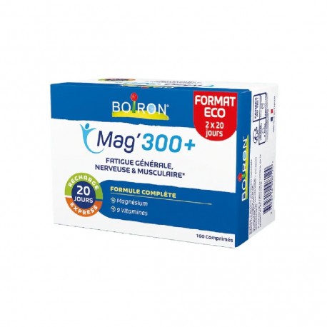 Boiron Mag'300+ 160 Comprimés 3352712008124