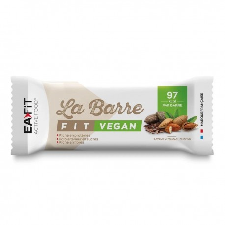 Eafit La Barre Fit Vegan Chocolat Amande 28 g 3518681010371
